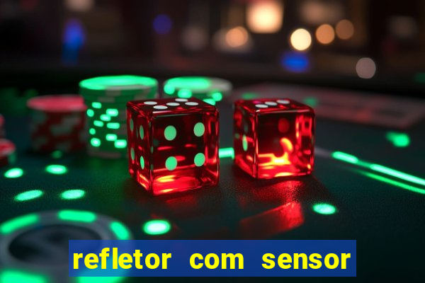 refletor com sensor noturno como instalar